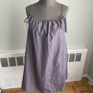 Gap sleeveless shift dress with bow details on straps